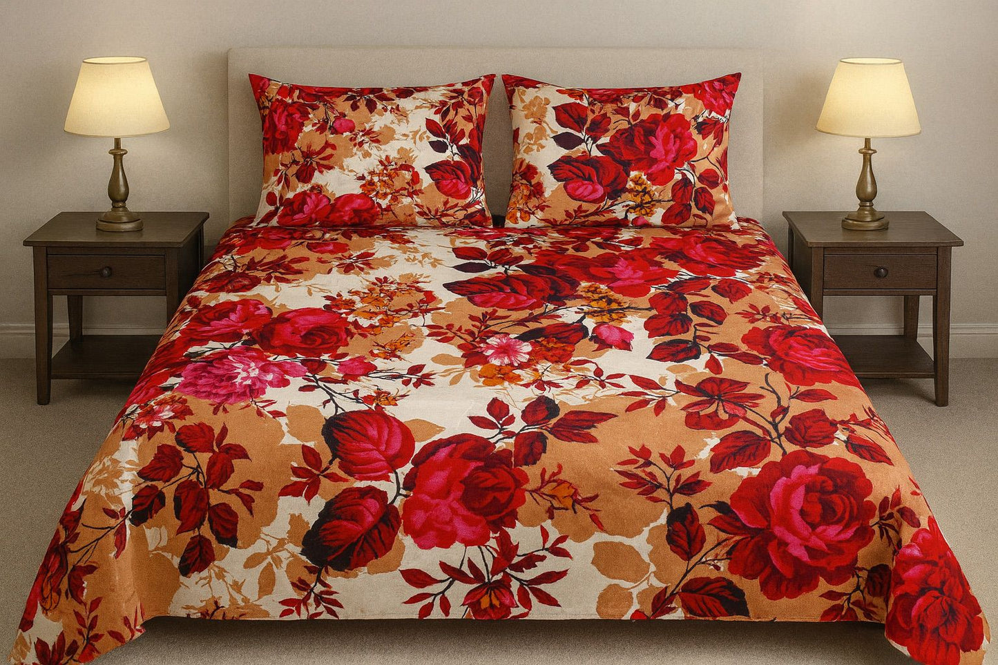 Rustic Fire - Bedsheet