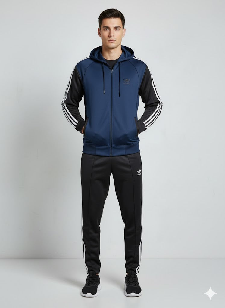 Adidas Tracksuit Navy Blue - Men