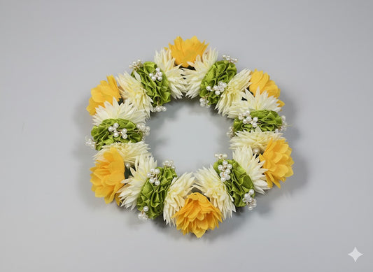 Yellow Gajra - Women