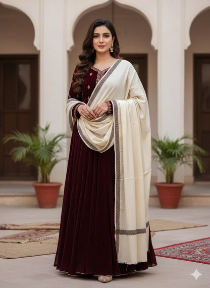 Pashmina Wool Shawl - 2