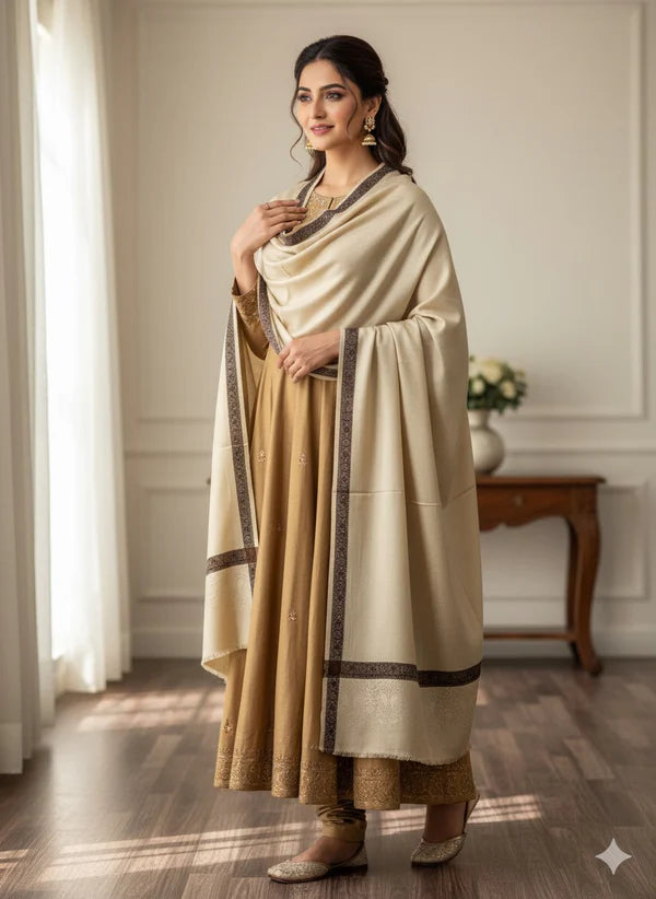 Pashmina Wool Shawl - 4