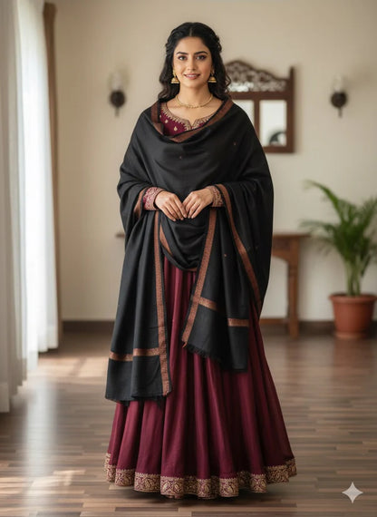 Pashmina Wool Shawl - 5