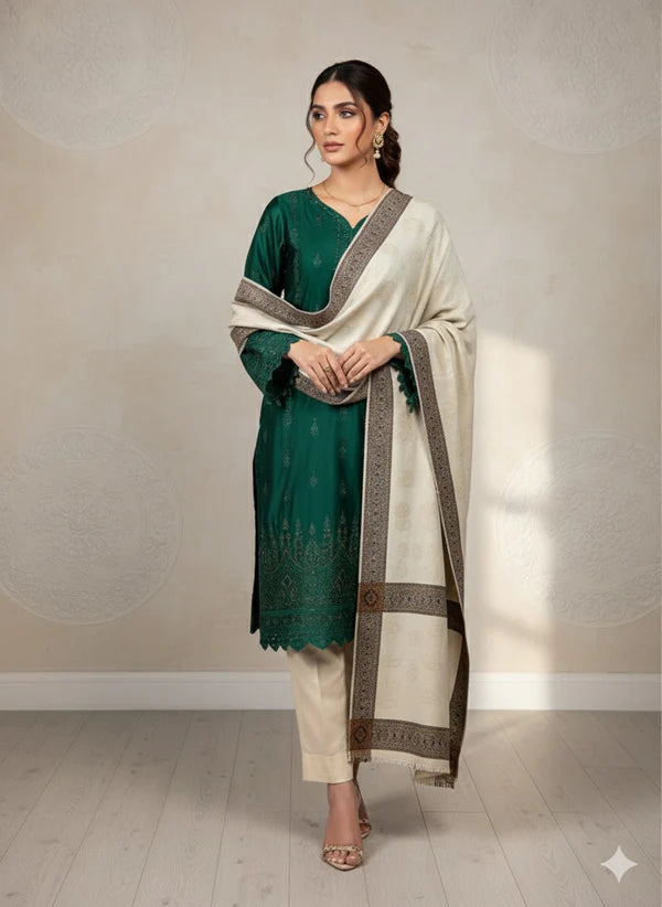 Pashmina Wool Shawl - 6