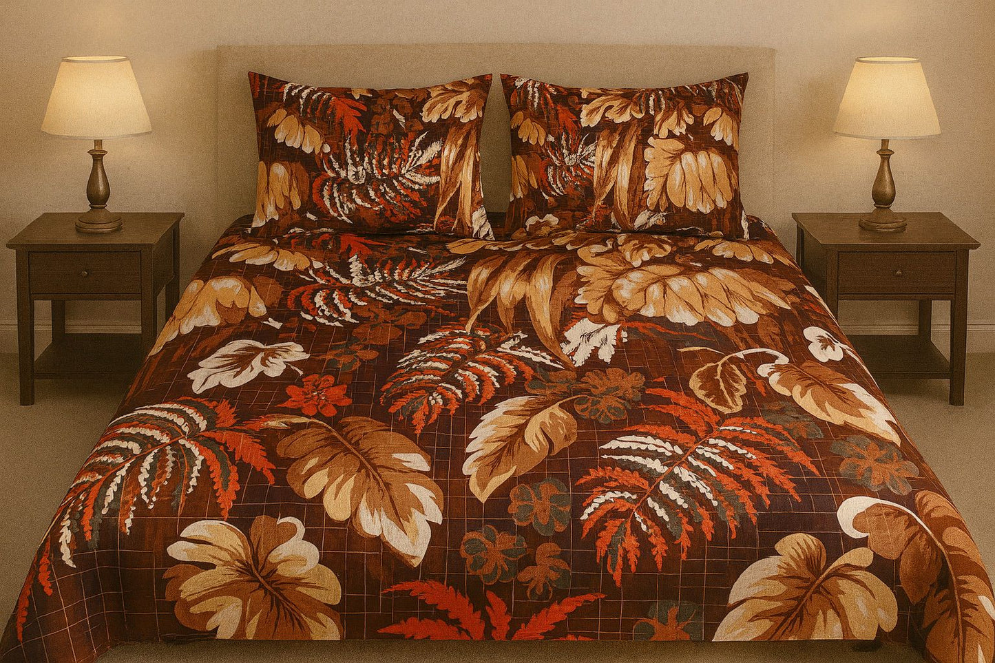 Cocoa Bloom - Bedsheet