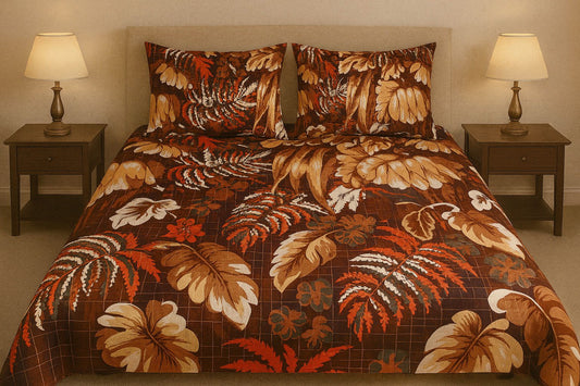 Cocoa Bloom - Bedsheet