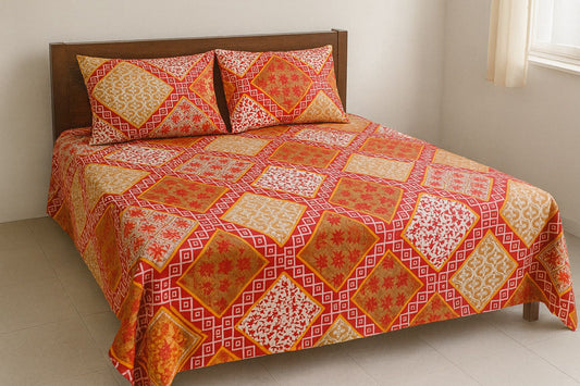 Ajrak - Bedsheet